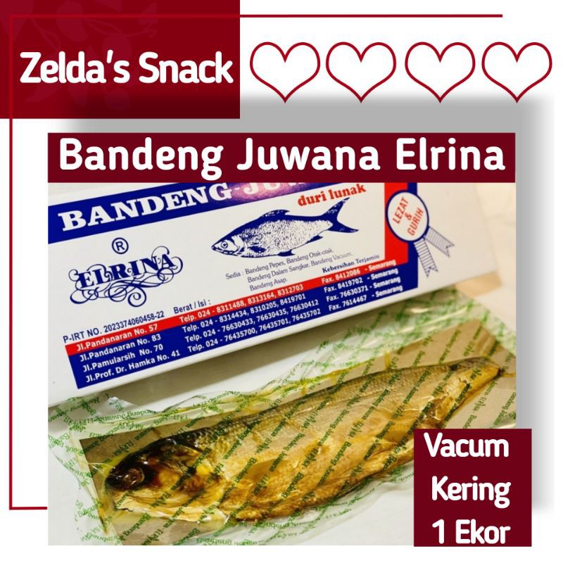 

Bandeng Juwana Elrina Semarang | Oleh Oleh Khas Semarang | Vacum Kering 1 ekor