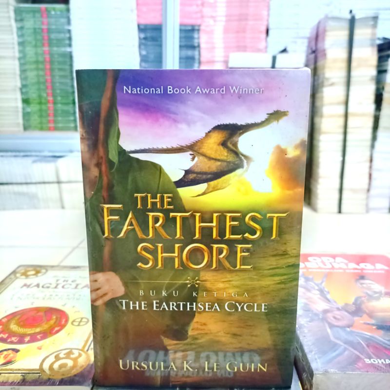 OBRAL BUKU NOVEL FANTASI - FIKSI - NOVEL SEJARAH - ORIGINAL - NOVEL JEPANG / ODA NOBUNAGA / PERANG BALI - DAHLAN - NEDERA --The Farthest Shore