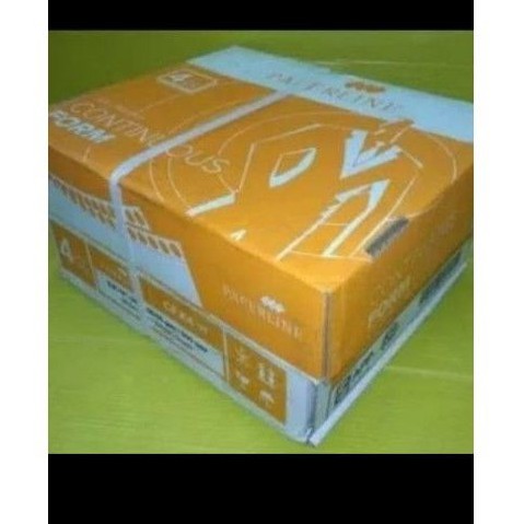 

Kertas Continuous Form Paperline 4Play HVS Ukuran Kwarto A4 Full Set