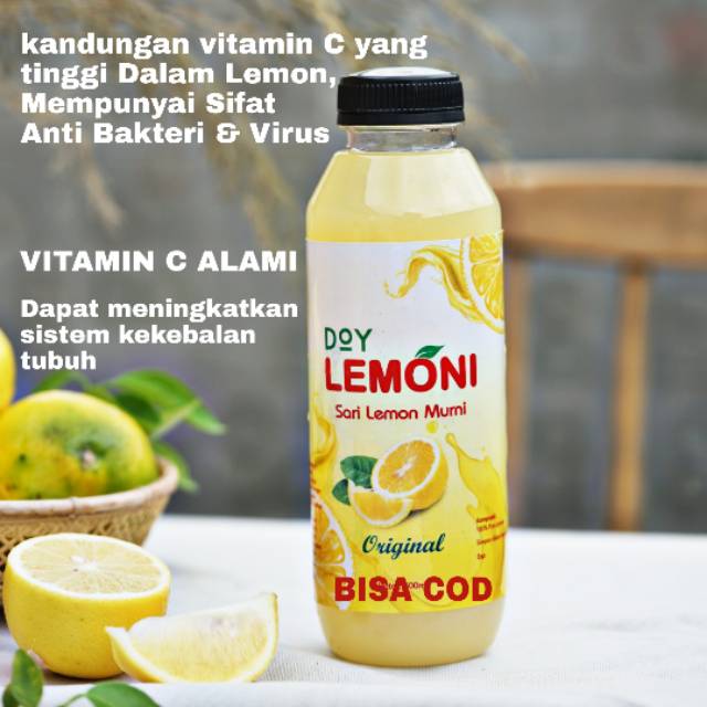 

Lemon diet sari lemon doylemoni 100% murni tanpa bahan pengawet