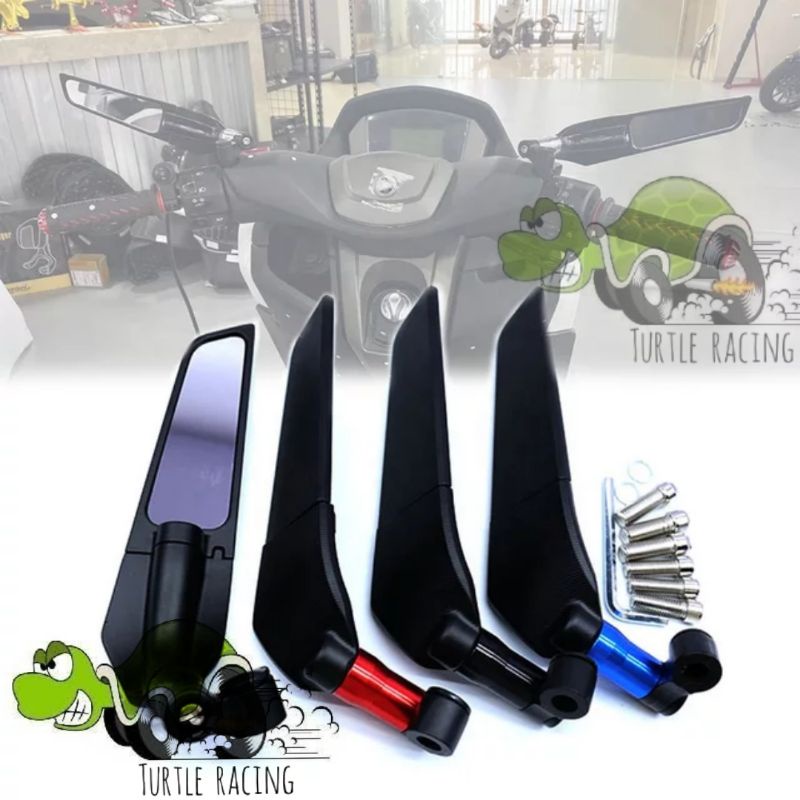 Spion Winglet Stealth Rear Mirror Universal Model Tomok Spion Winglet Stealth Model Rizoma Spion Mot