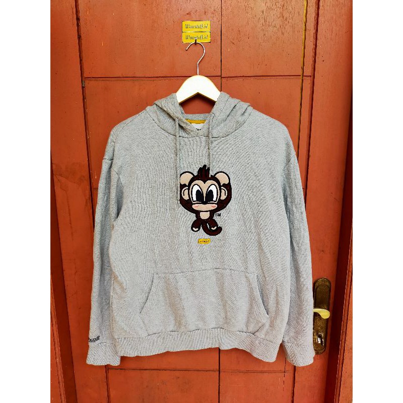 Hoodie Pancoat Grey Monkey