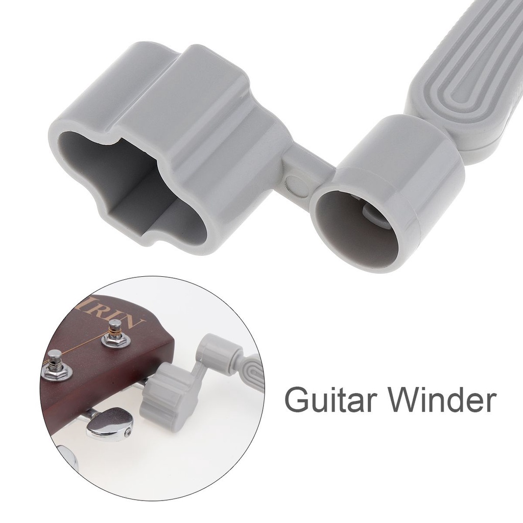 3 IN 1 Alat Pemotong Senar Gitar Multifungsi + Pin Penarik + Winder