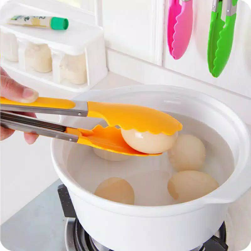 CAPITAN/PENCAPIT MAKANAN KUE/FOOD TONGS STAINLESS+plastik