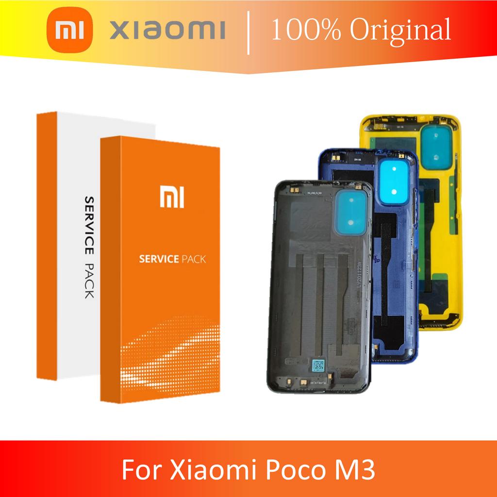 [ CHECK.ID ] BACKDOOR BACK COVER CASING XIAOMI POCOPHONE POCO M3 ORIGINAL