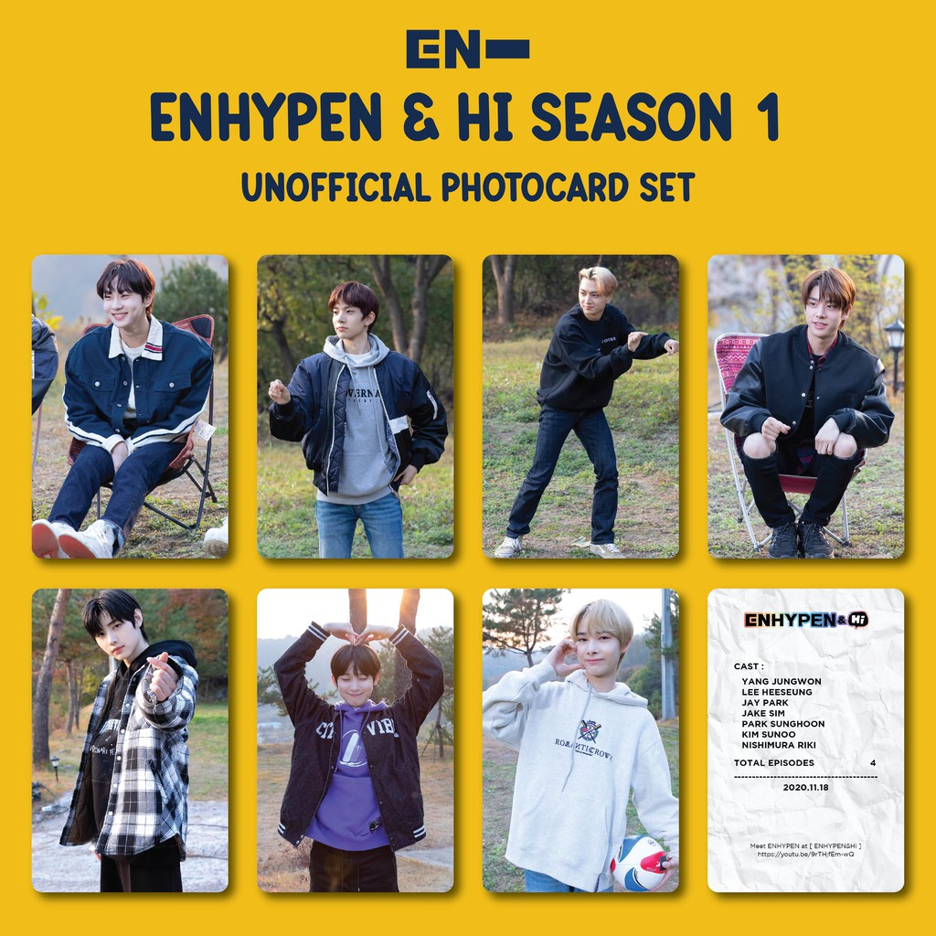 ENHYPEN - ENHYPEN &amp; Hi Season 1 Photo Sketch