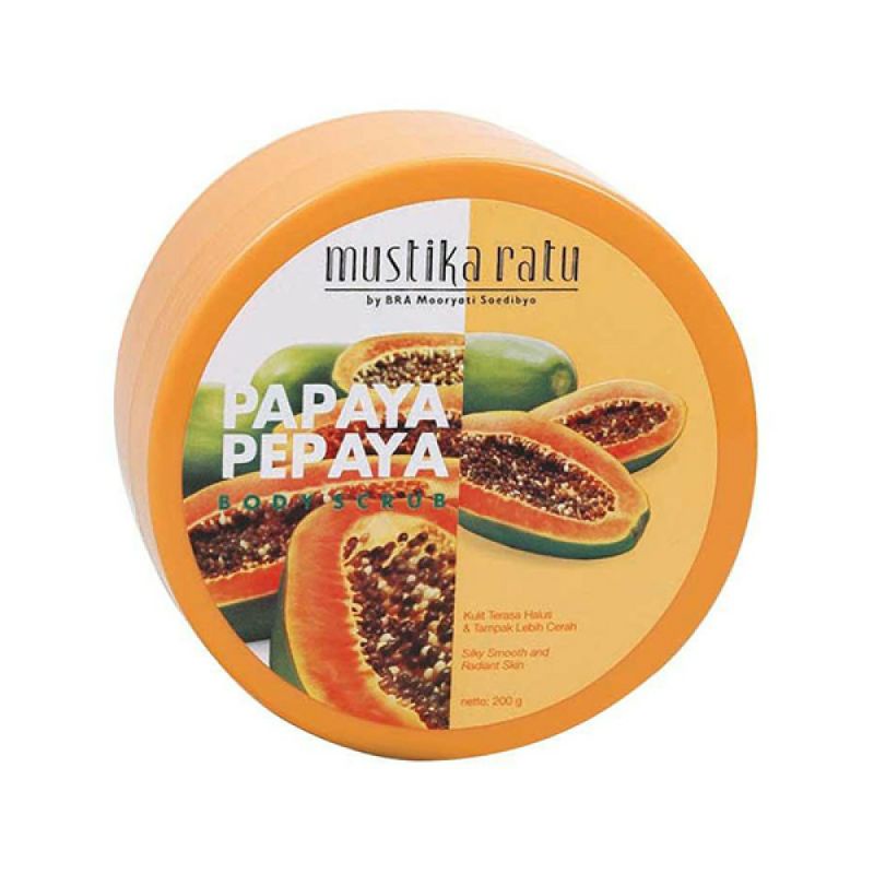 MUSTIKA RATU Body Scrub Pepaya 200g