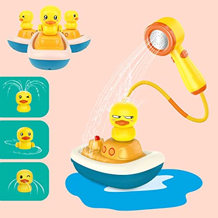 duck sprinkler shower bath toy - mainan mandi bayi bebek