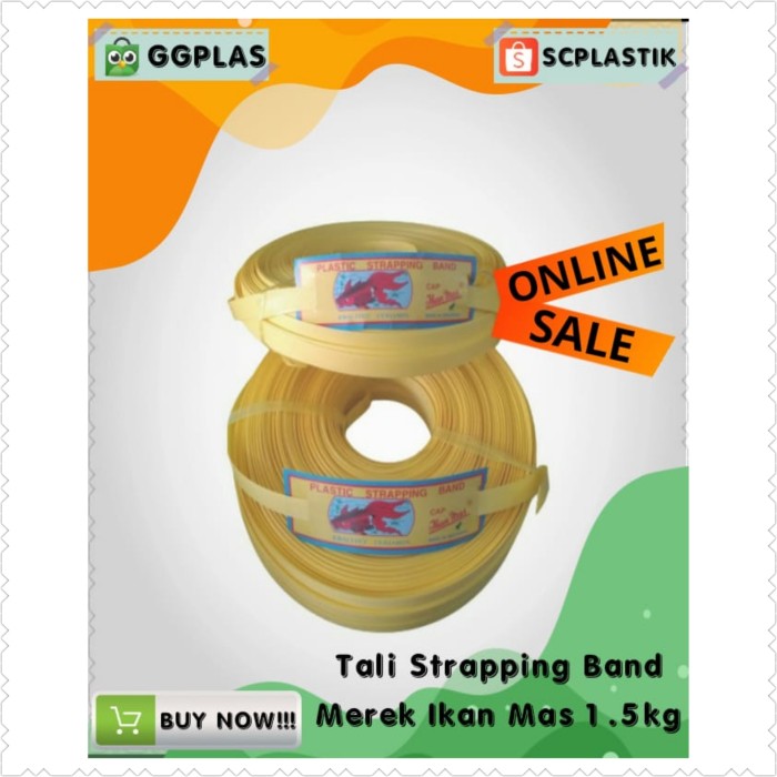 

q4AD5s Tali Strapping Manual Ikan Mas 1,5Kg As71S0D