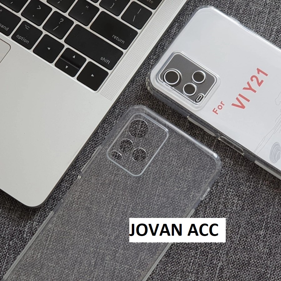 VIVO Y21A Y21S Y21 2021 Y21T Y33S CASE HD BENING 1.5mm SILIKON SOFTCASE CLEAR TRANSPARAN PROTECT CAMERA CASING COVER PELINDUNG KAMERA PELINDUNG CHARGER