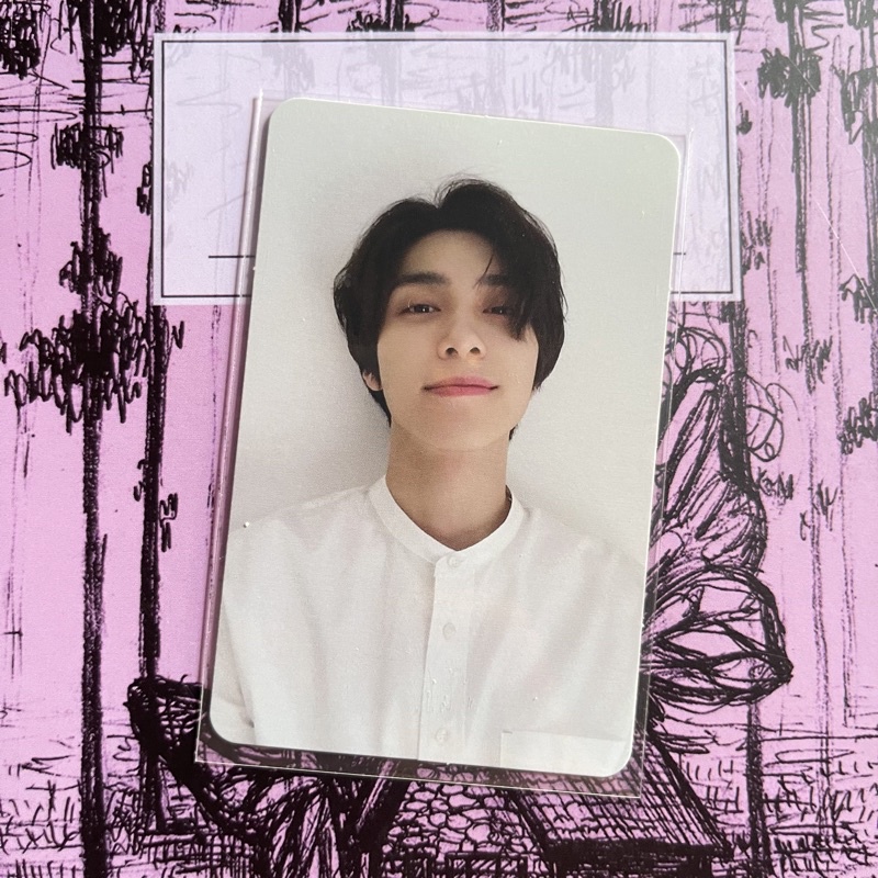 official pc photocard hendery holiday jumatan