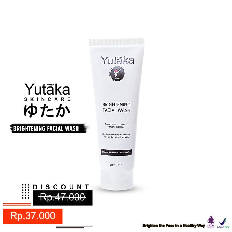 1 Paket Yutaka Cosmetik Facial Wash/Toner/Serum/Day Cream/Night Cream