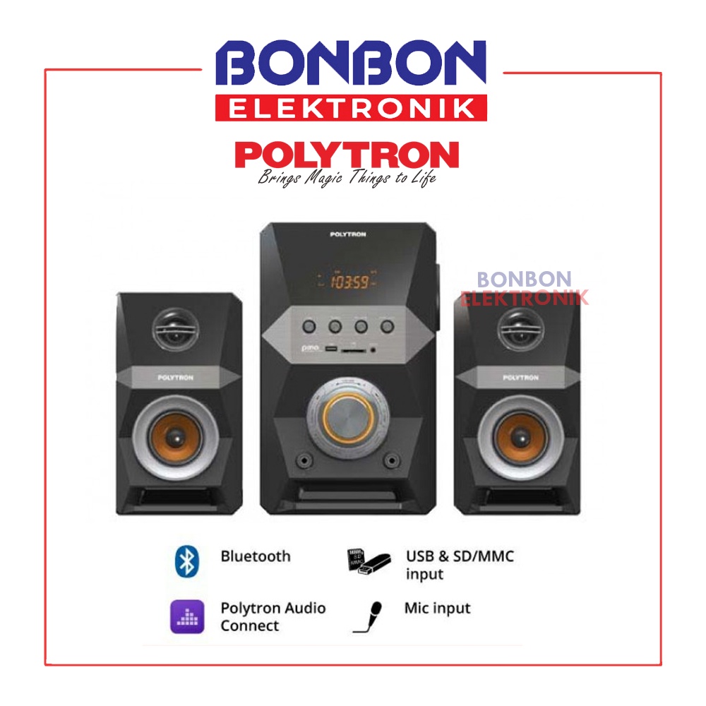 Polytron PMA 9502 / PMA 9522 Speaker Bluetooth