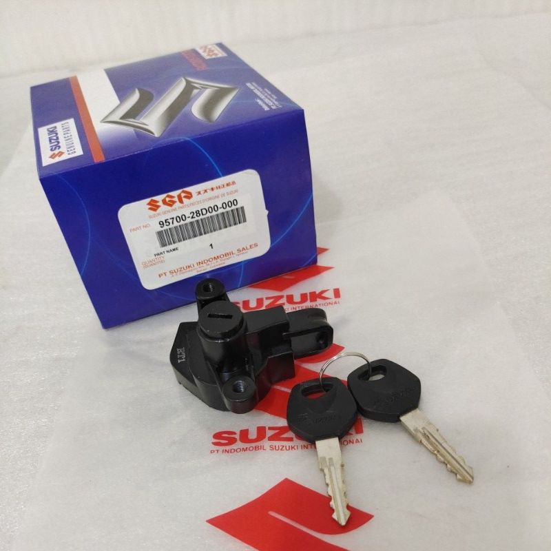 Kunci  sadel Jok Belakang Suzuki Thunder 125 ORIGINAL