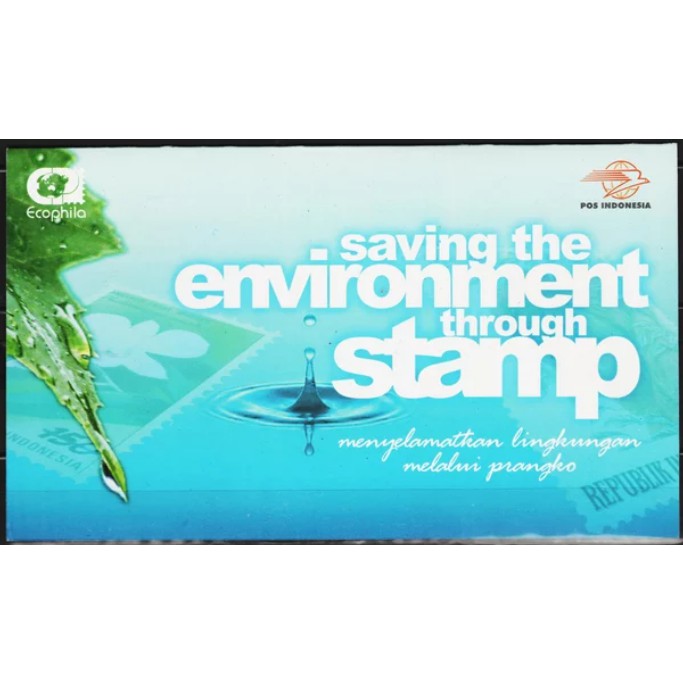 

Perangko Filateli A3-86 Indonesia MNH Presentation Pack 03.12.2007 Unclimate Change Conference