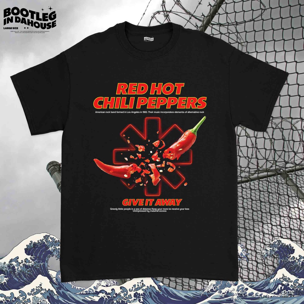 Kaos Band Red Hot Chili Peppers - Baju Band RED HOT CHILI PEPPERS