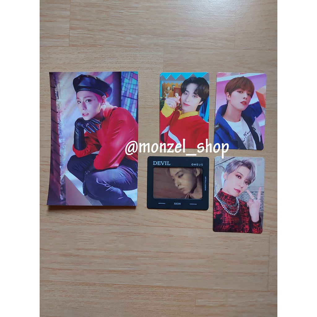 ONEUS - Album Vol.1 [DEVIL] Keonhee Xion Hwanwoong Ravn Photo Card / PC / Post Card