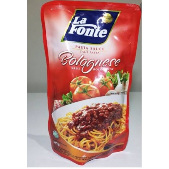 

La fonte Sause Bolognaise 315 gram