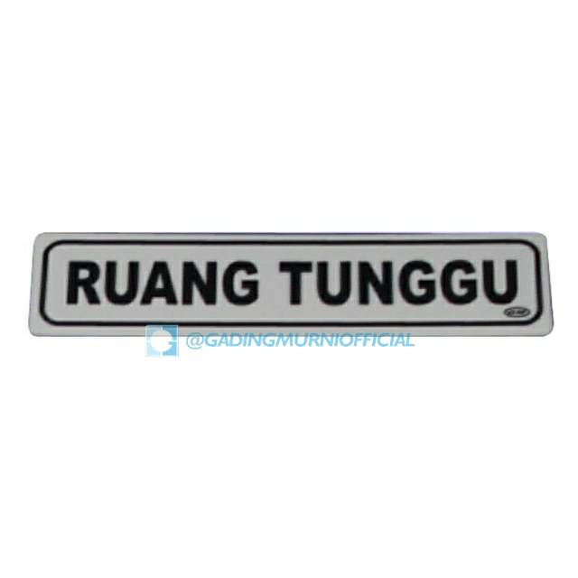 

Label Ruang tunggu GM