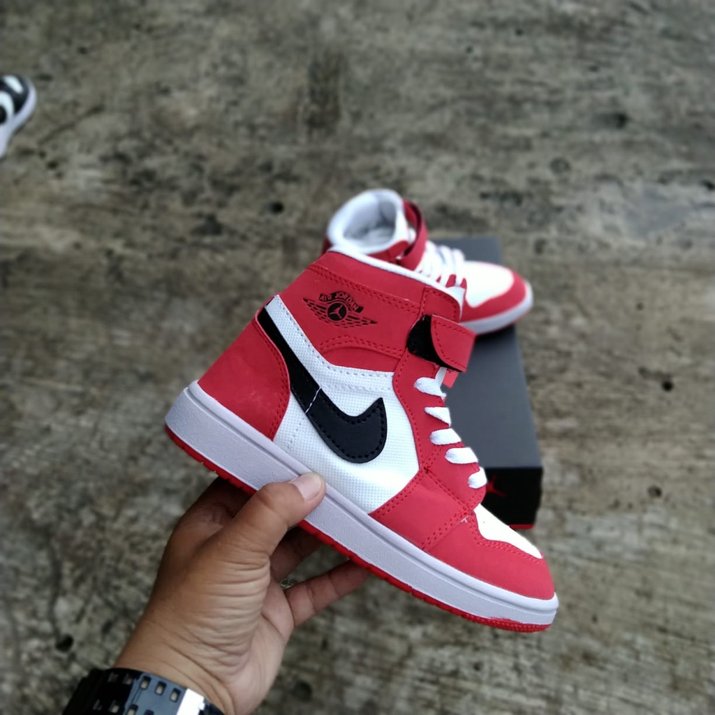 SEPATU ANAK LAKI LAKI PEREMPUAN NIKE AIR JORDAN MODEL TALI SEPATU ANAK SEKOLAH SEPATU KIDS MURAH