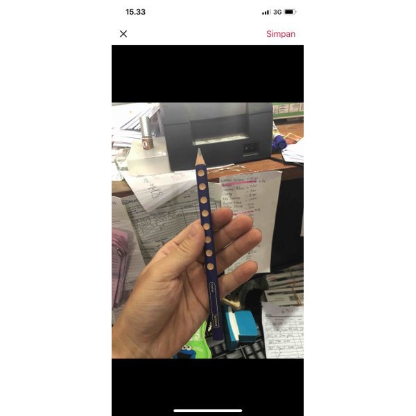 

Dijual pensil lyra groove jumbo Berkualitas