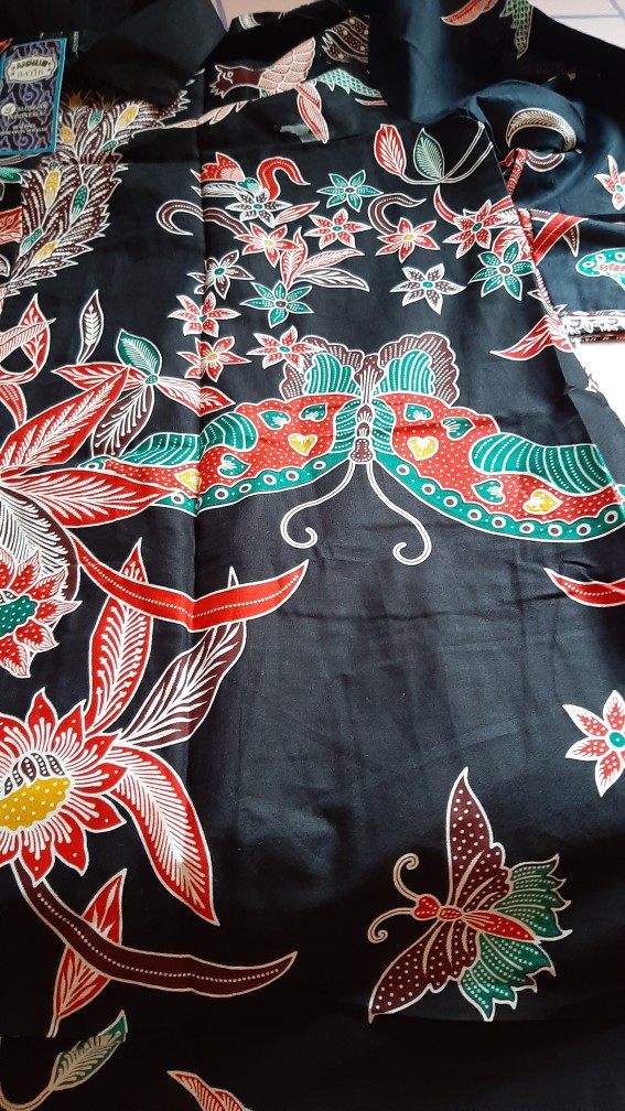 Grosir Terlaris Genes Jelita Tunic Navbor Yelbor Whitbor Creambor Tunik Batik Modern Hrb057