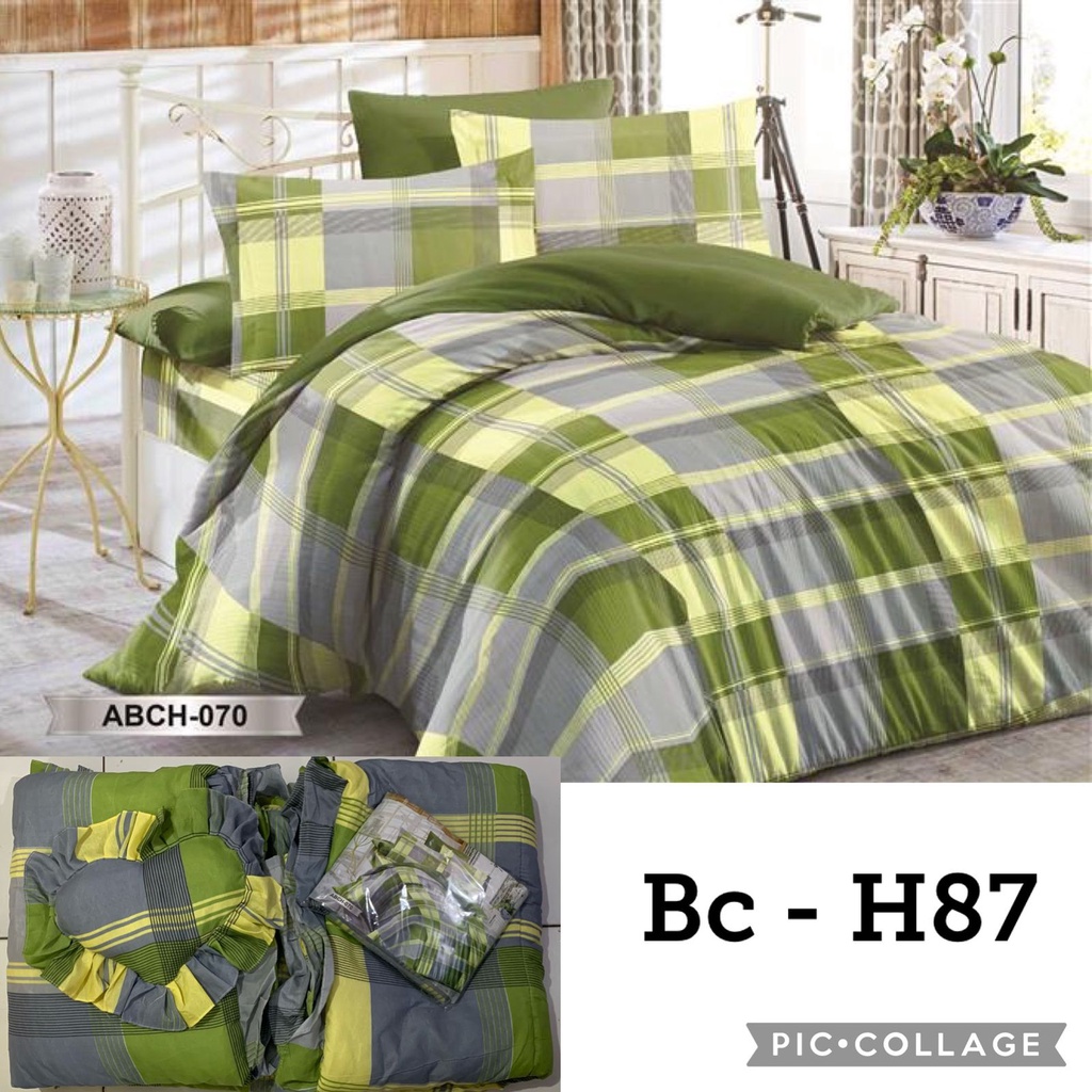 PROMO BED COVER SET Sprei Merk Natasha ukuran king size ( 180 x 200 ) Bedcover 180