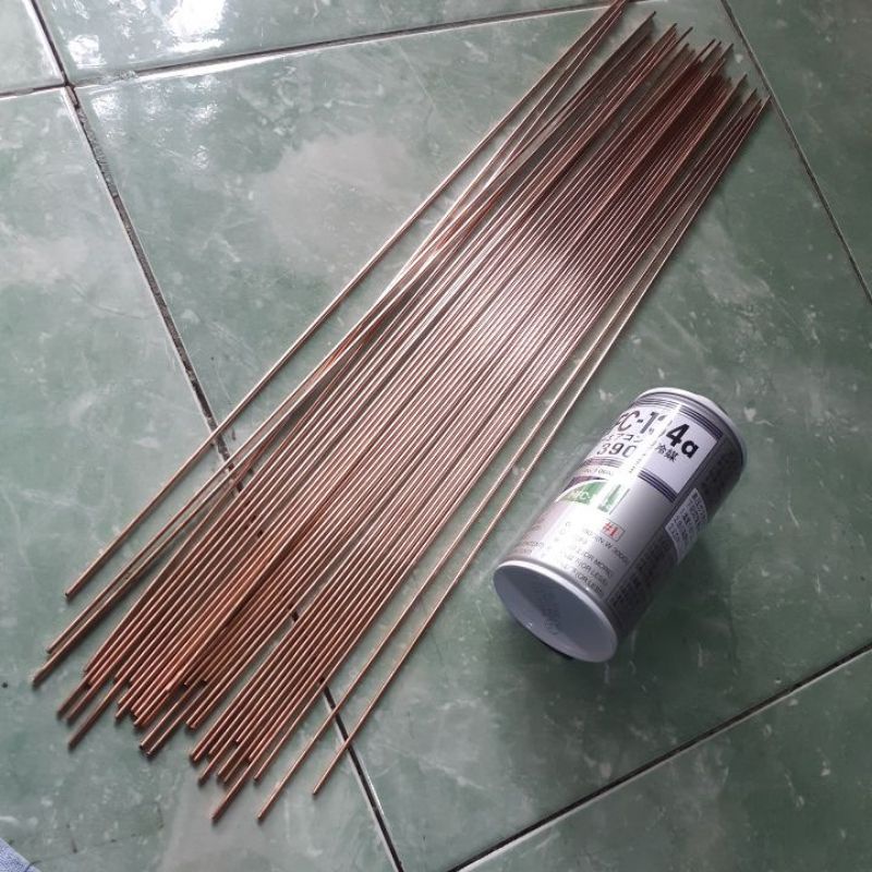 Kawat Las Perak Tembaga Bulat Panjang 500 mm Berkualitas