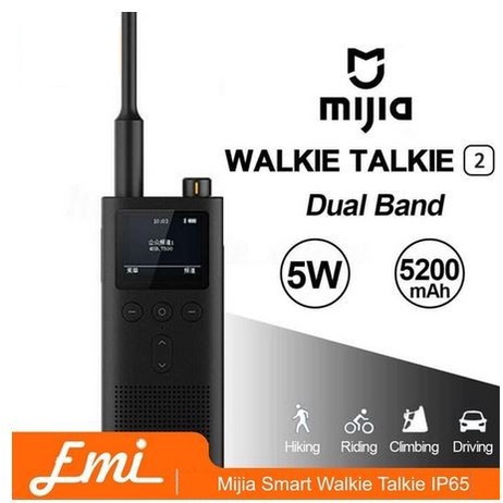 Mijia Smart Walkie Talkie 2 Phone App IP65 Water-Resistant