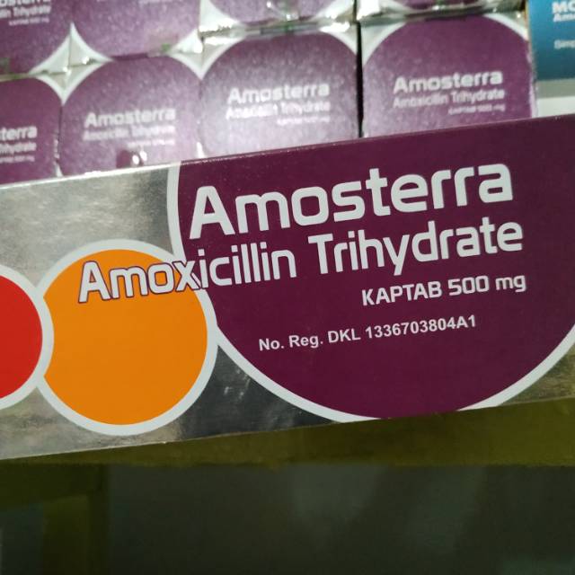 Amosterra Amostera Amox 500mg Shopee Indonesia