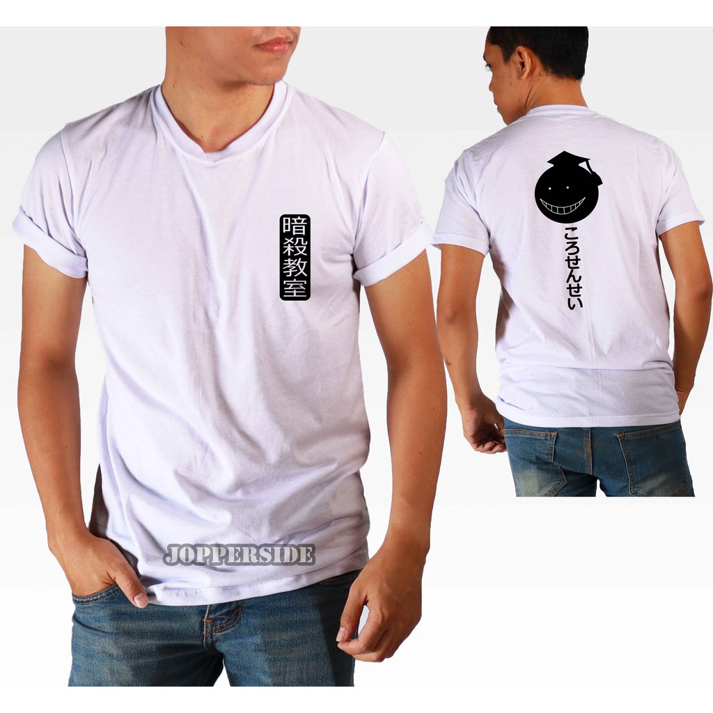 T SHIRT KAOS KORO SENSEI ANSATSU KYOUSHITSU ASSASSINATION CLASSROOM ANIME JAPAN CULTURE TS70 BB