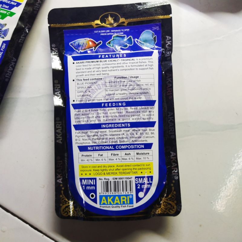 akari premium blue 100gr