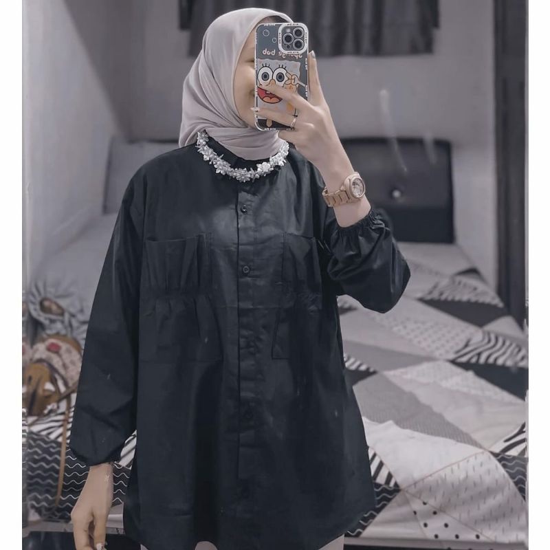 CANTIKA TOP BLOUSE KATUN POPLIN