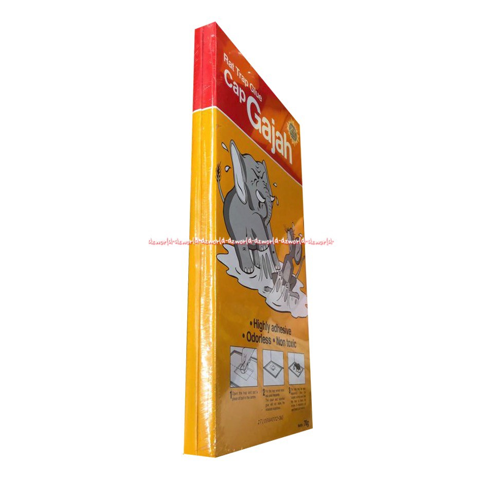 Cap Gajah lem Perangkap Tikus 70gr Super Lengket Lem Tikus Capgajah Cap Gadjah Lem Tikus Model Kertas Buku Glue Mouse Mice