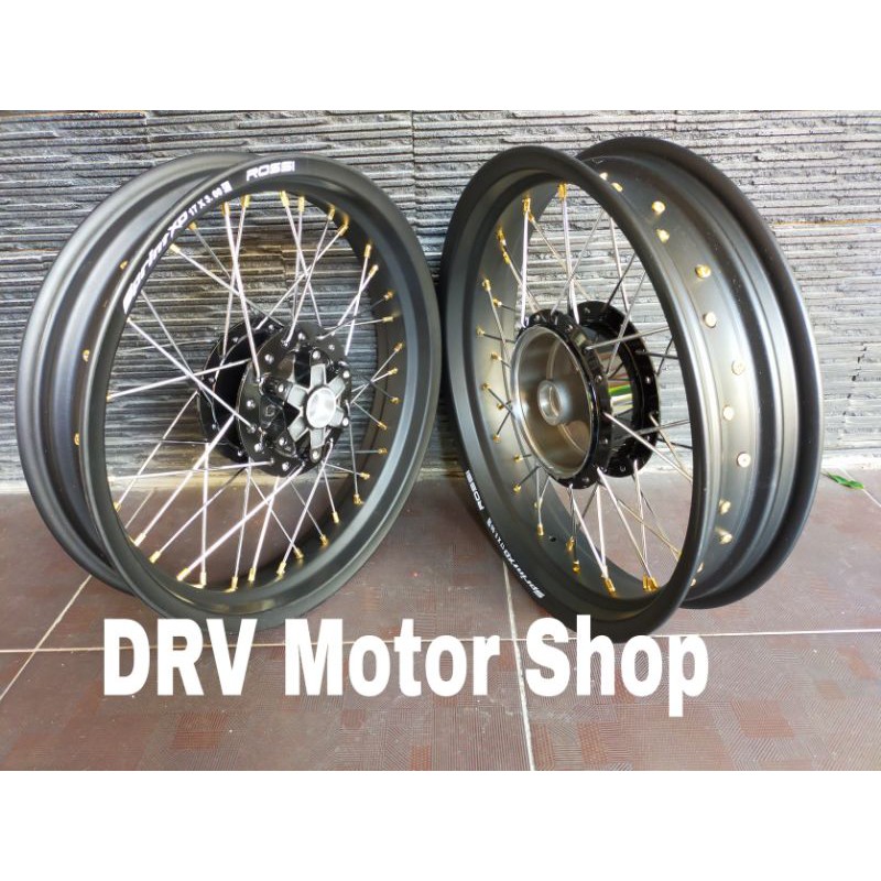 Velg Scorpio - Velg Jari Scorpio Velg 300-350 Ring 17 Tromol Ori