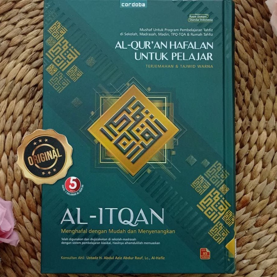 Al-Quran Hafalan Metode Al-Itqan | Al-Quran Hafalan Untuk Pelajar | Mushaf Hafalan Cordoba | 5 Warna