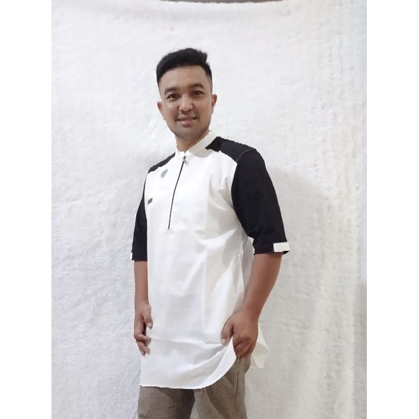 Baju Koko kurta Katun Kombinasi terbaru