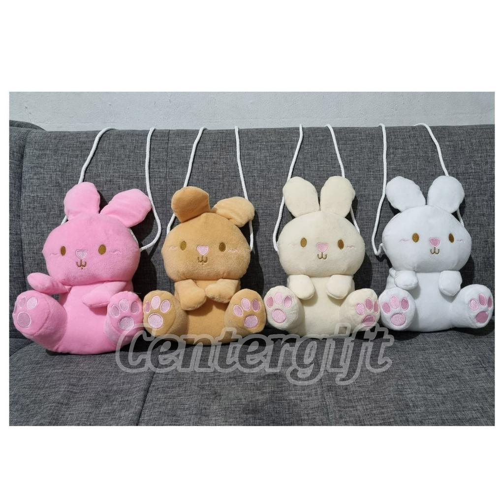 Tas Rabbit Selempang Wanita Tas Boneka Kelinci Selempang