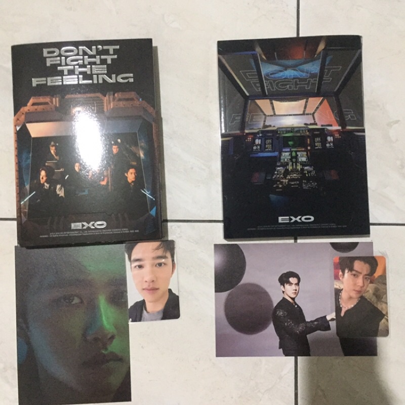 album fullset exo dont fight the feeling dftf pb 1 photobook 1 pb 2 photobook 2 D.O. set sehun set