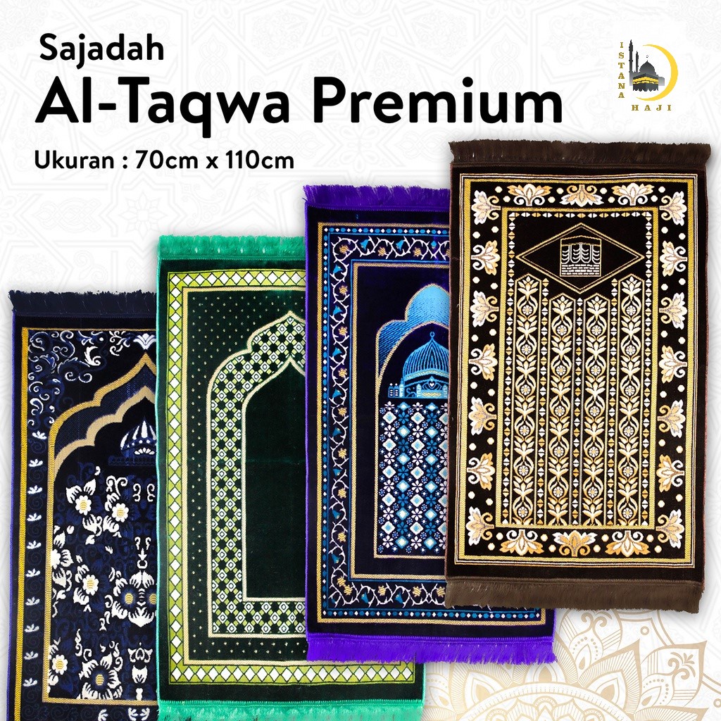 Sajadah Turki Bulu Halus Mewah Premium uk 70x110 cm