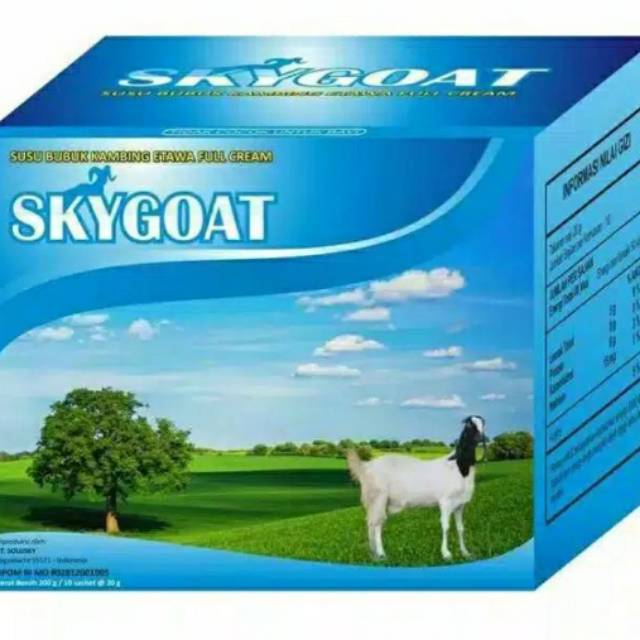 

Susu kambil skay goat putih pull cream/susu kambing etawa full cream