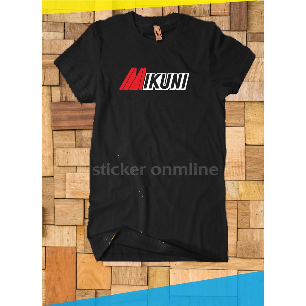 kaos logo mikuni/kaos sponsor/kaos motogp/kaos racing/kaos motor/kaos santai/kaos distro