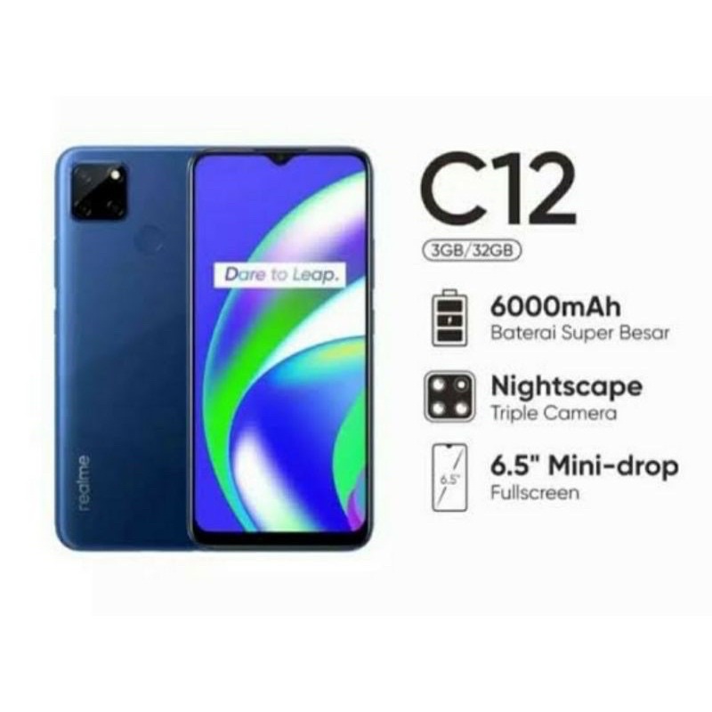 REALME C12 RAM 3 GB ROM 32 GB