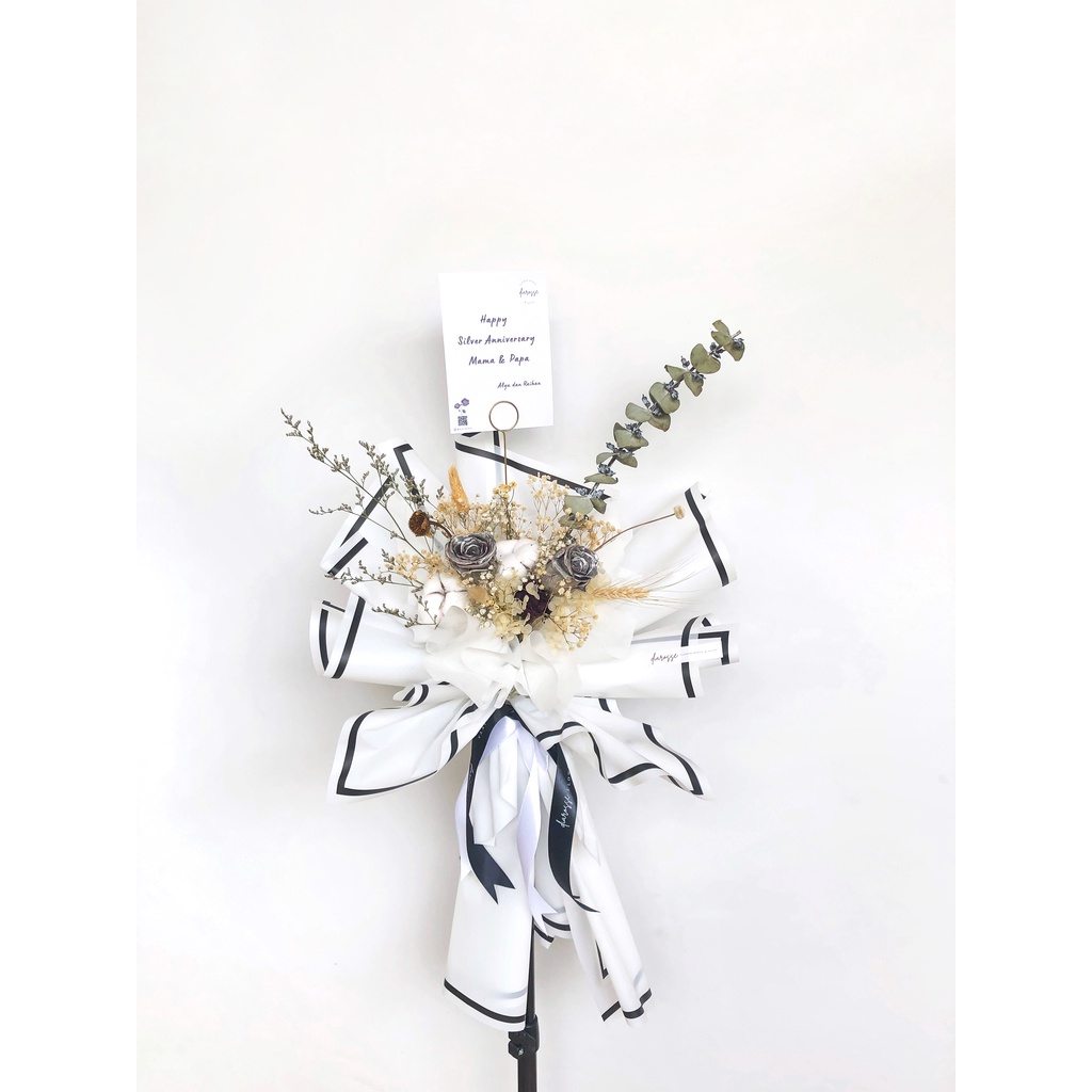 Preserved Silver Rose