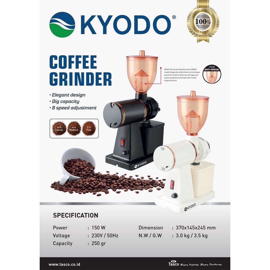 Coffee Grinder Mesin Gilingan Kopi Listrik CG-600 Goto Mesin Giling Biji Kopi Coffee Maker Grinder Listrik Electric Rumahan