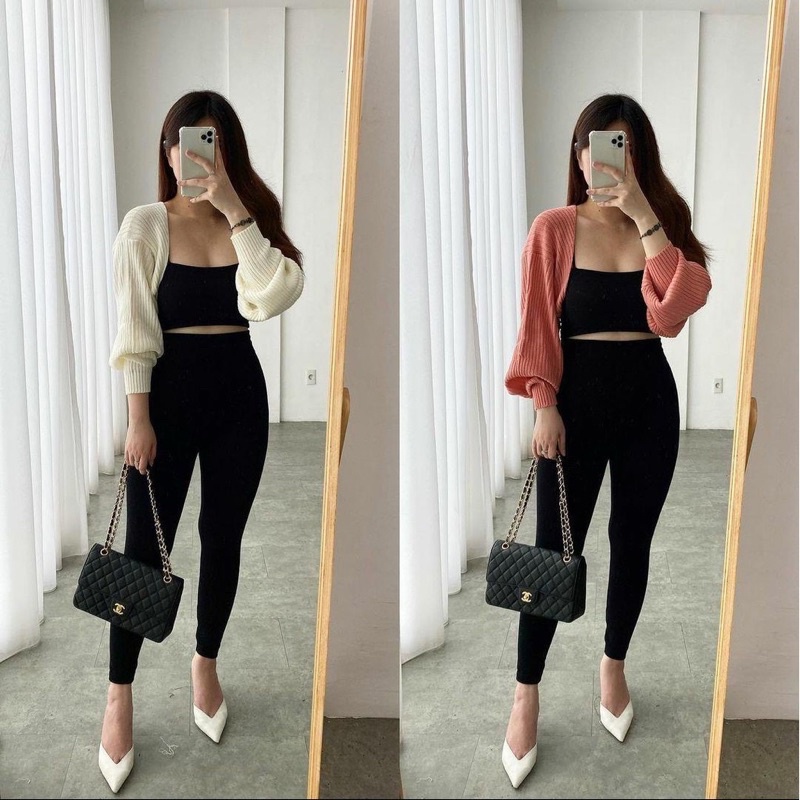 balero liam midi cardi,pakain wanita,rajut premium