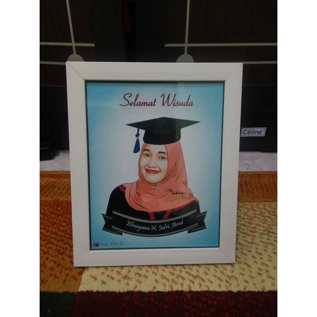 Bucket Bunga Buket Cantik Kado Ultah Gift Wisuda Flanel