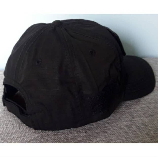 TOPI GADA PRATAMA - TOPI GADA PRATAMA LIST HITAM KUNING VELCRO HITAM + PATCH