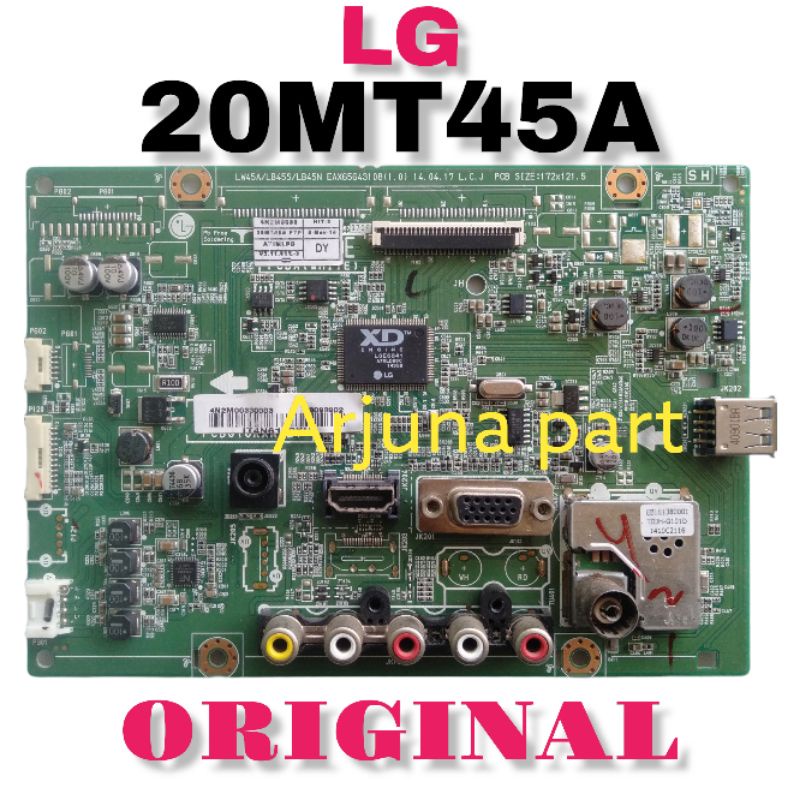 Mainboard TV LG 20MT45A / MB Tv LG 20MT45A / MB LG 20MT45A / MB 20MT45A / 20MT45A / motherboard / mo