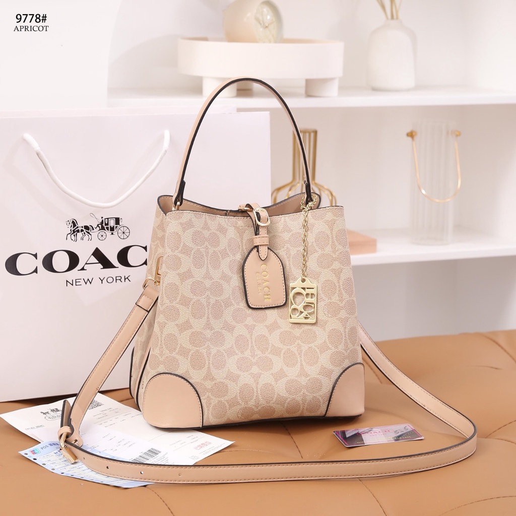 COA Top  Handle Bucket Bag 9778